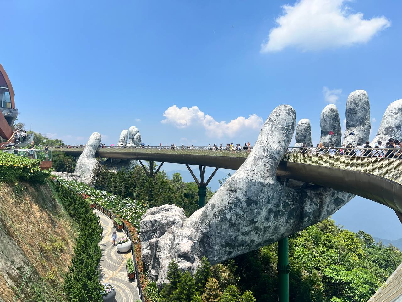 🌉 Ba Na Hills — Золотой мост — фото 3